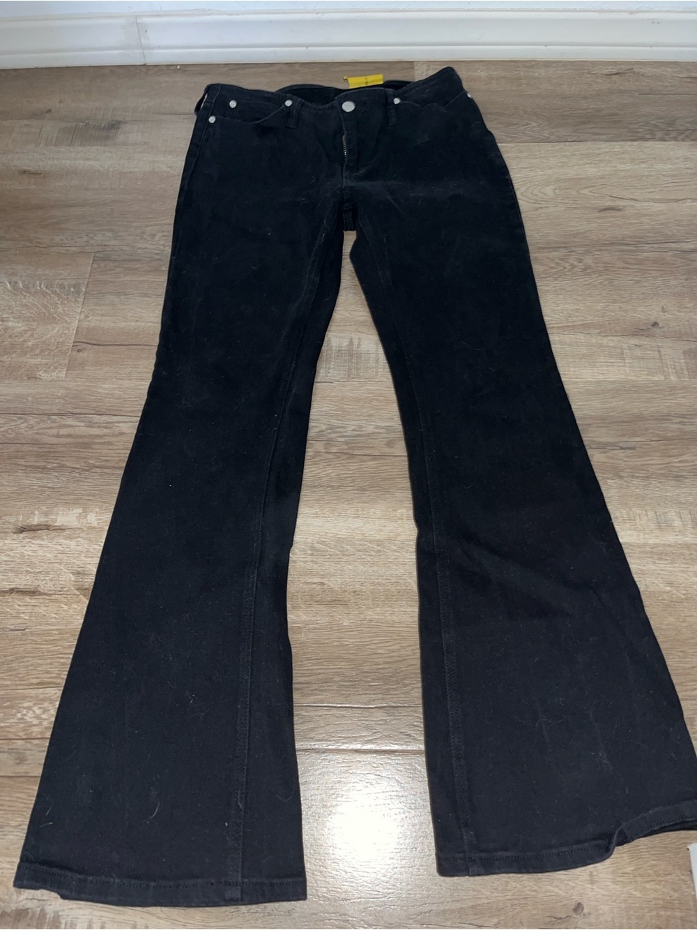 Black bootcut/flare jeans